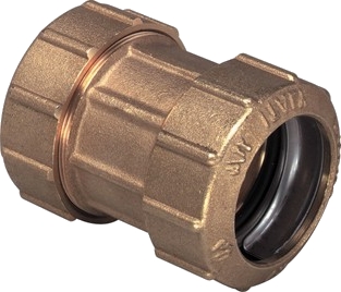 20 mm PE-Rohr Messing Kupplung/Verschraubung 1/2" - zum Schließen ins Bild klicken